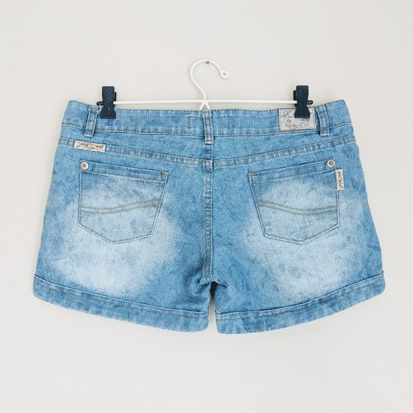 🇦🇷 Prid Soul Acid Wash Denim Shorts Made In Argentina - Picture 3 of 10